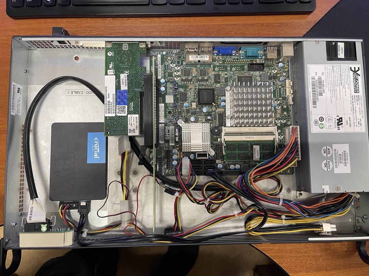 Сервер DEPO Sky 1130 (SuperMicro X7SPE-HF-D525)