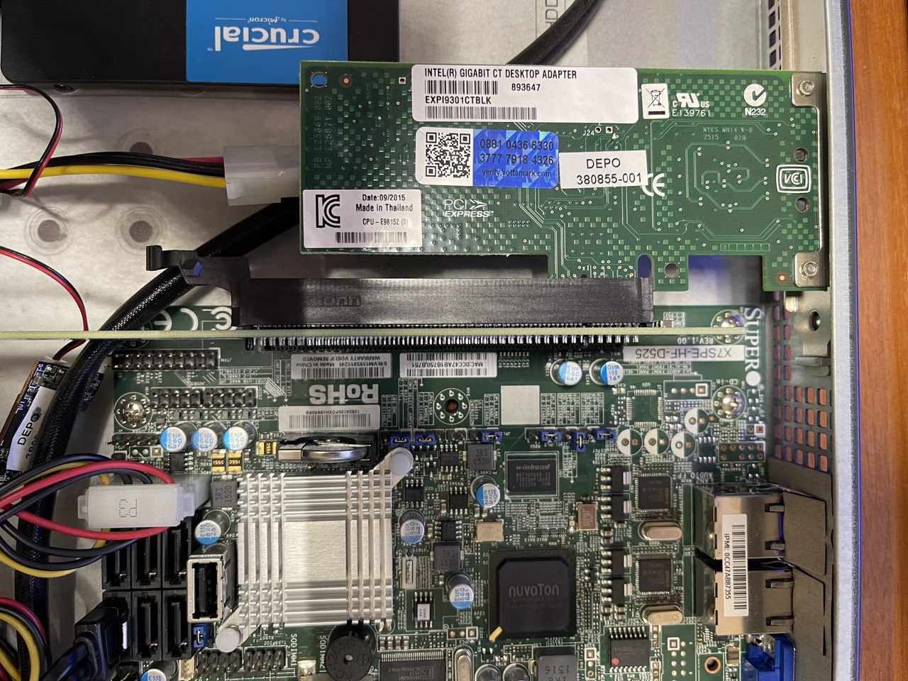 Сервер DEPO Sky 1130 (SuperMicro X7SPE-HF-D525)