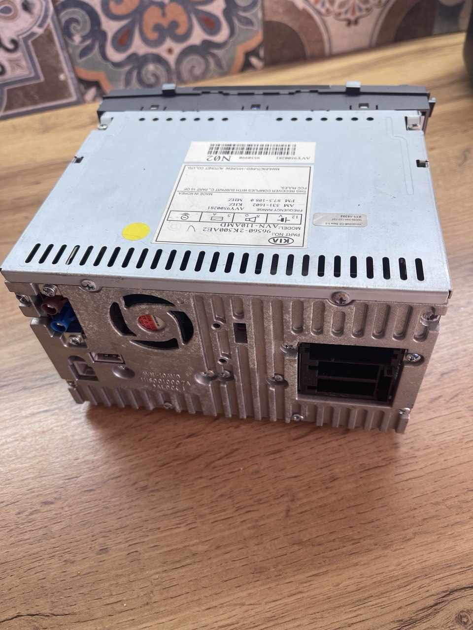 Штатная магнитола KIA Soul 660-2K500AE2 (AVN-110AMD)