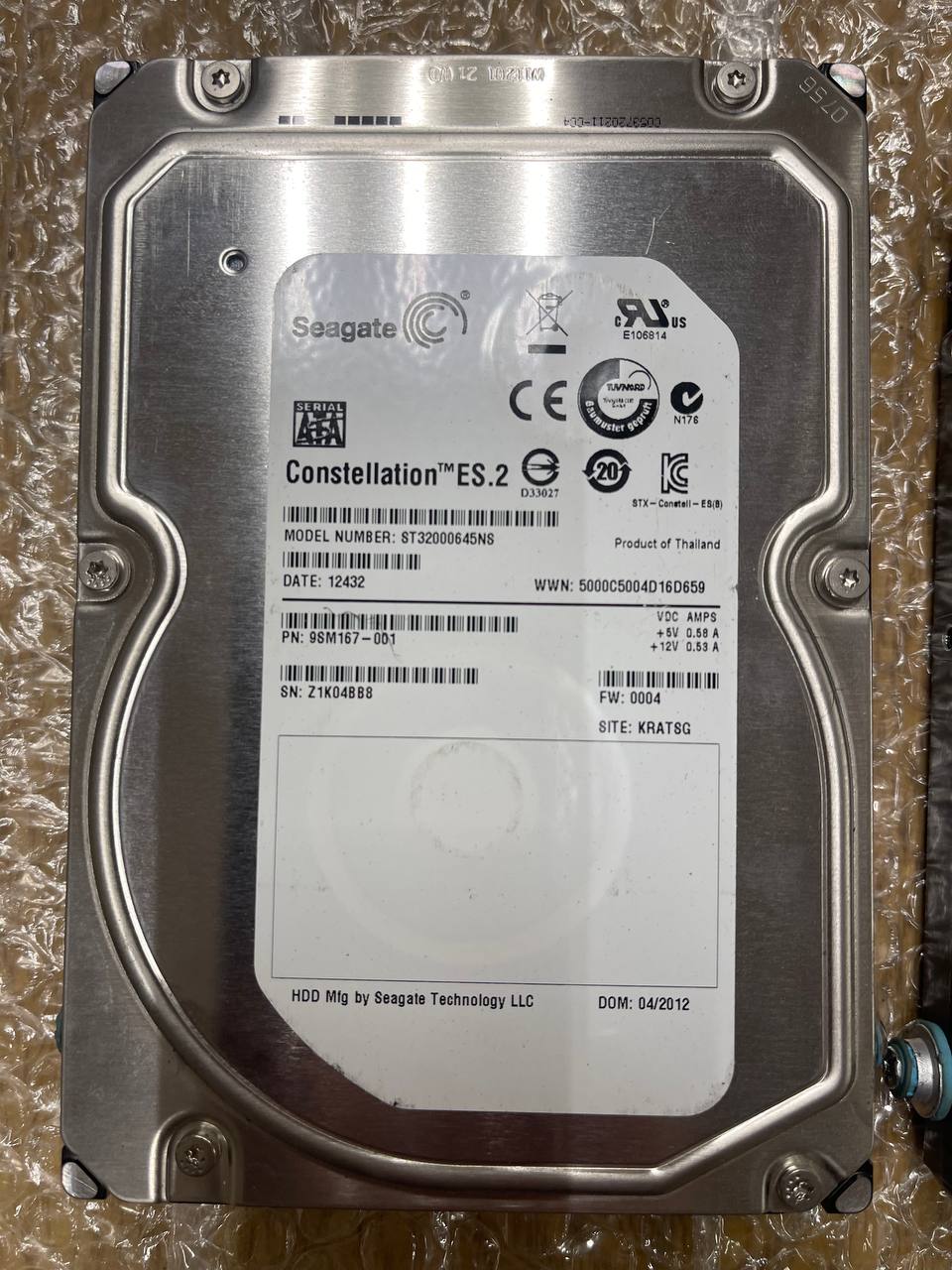 Жёсткий диск Seagate