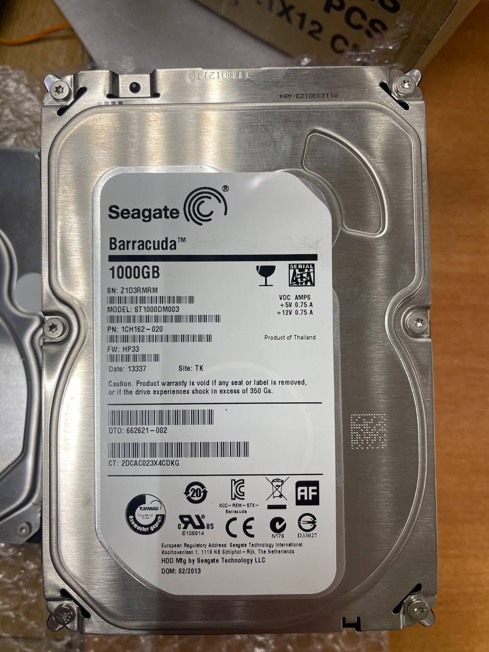 Жёсткий диск Seagate